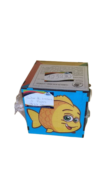 Cubo de encaixe peixe