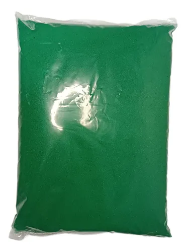 Areia 25kg verde